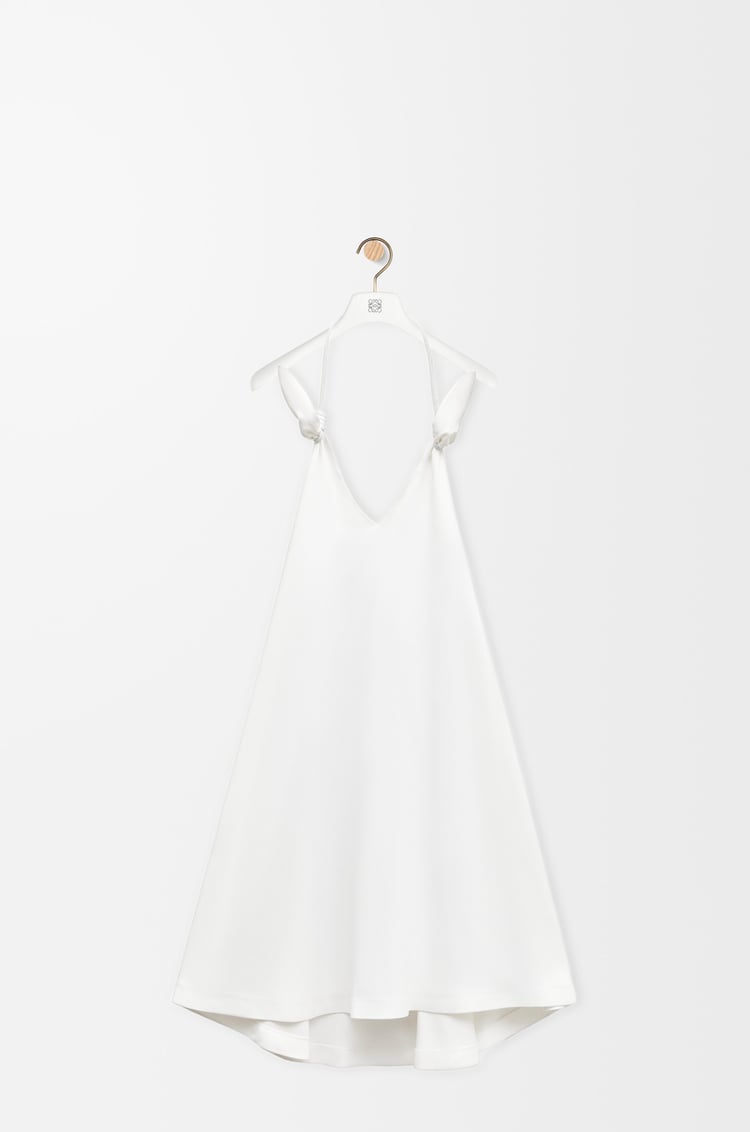LOEWE フラメンコ ドレス（ストレッチレーヨン） ホワイト