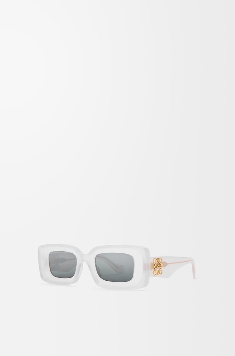 LOEWE Rectangular sunglasses White