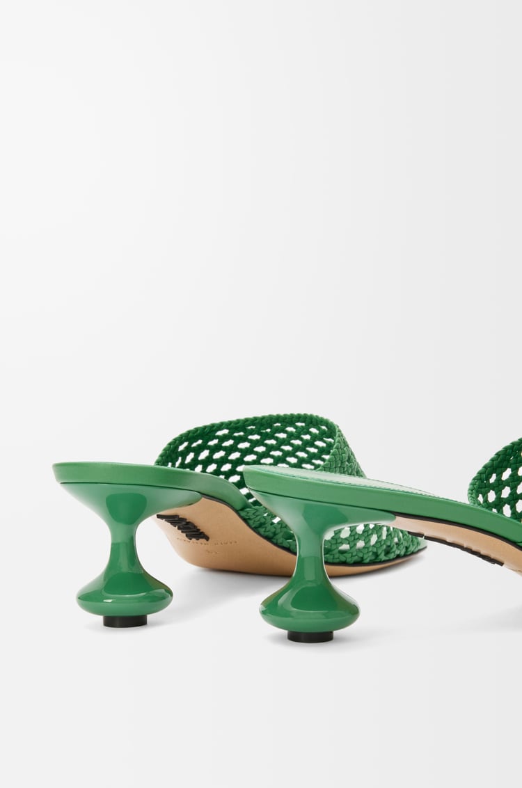 LOEWE Toy slide in calfskin Green