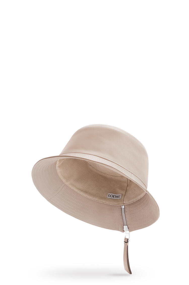LOEWE Fisherman hat in nappa calfskin Sand