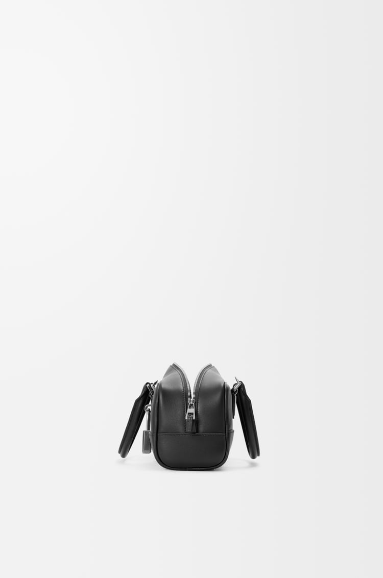 LOEWE Amazona 23 cropped bag in shiny calfskin Black