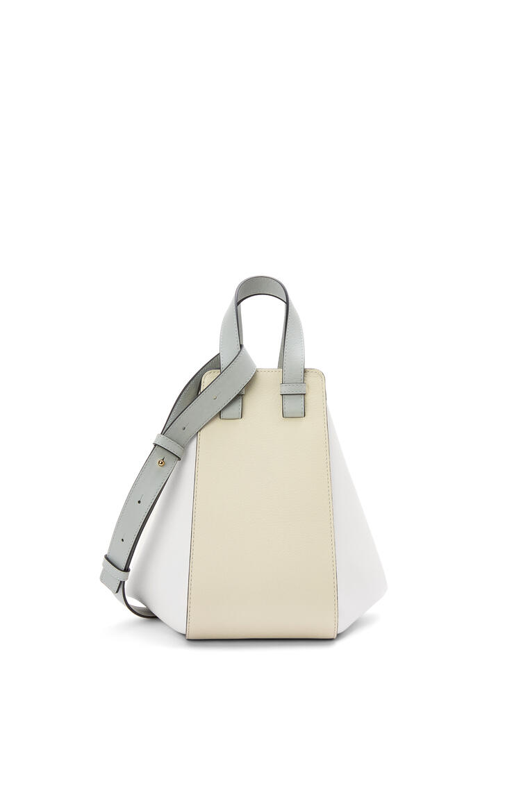 LOEWE Small Hammock bag in classic calfskin Ash Grey/Marble Green pdp_rd