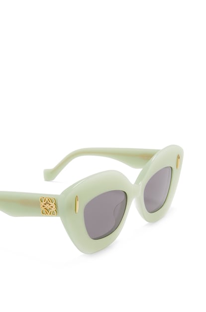 LOEWE Retro Screen sunglasses in acetate Clay Green/Spring Jade plp_rd