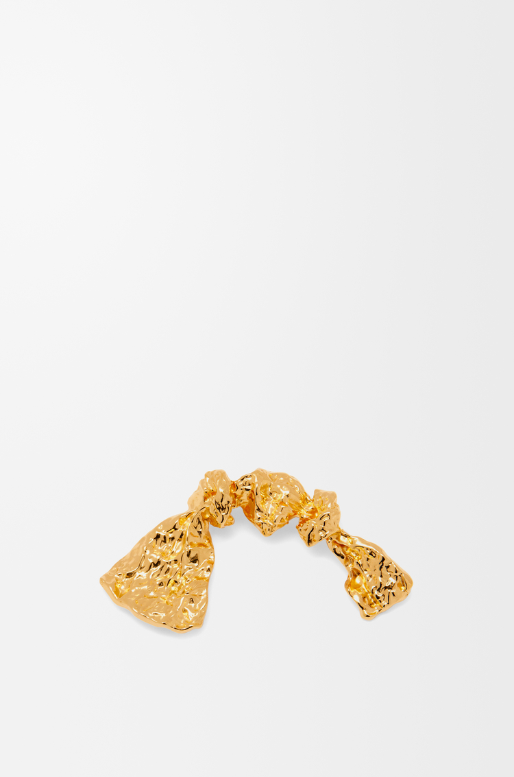 LOEWE Broche BoWED Tie en plata de ley  Dorado