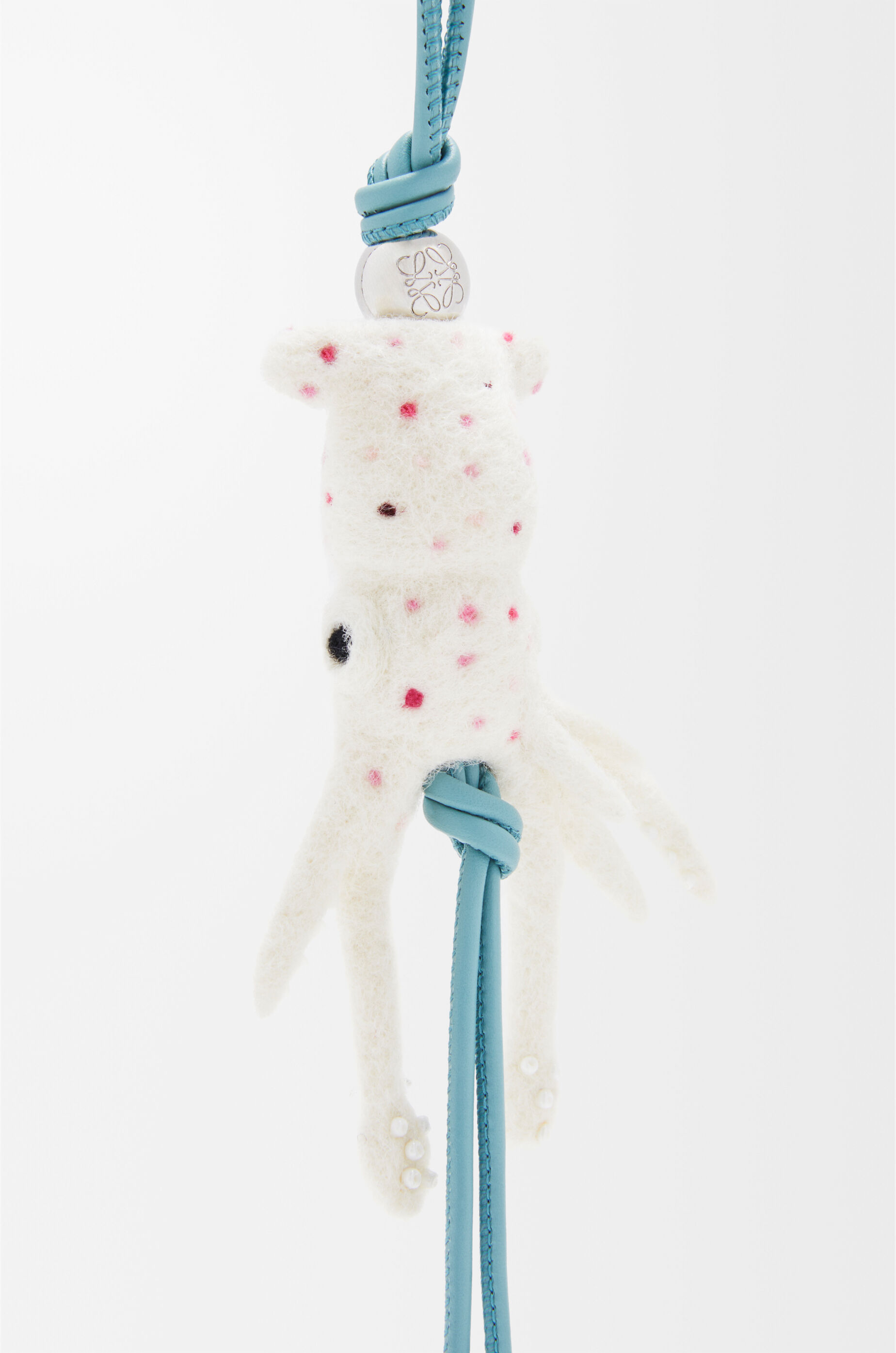 ロエベ スーパーコピー キーホルダー パンダ チャーム フェルト