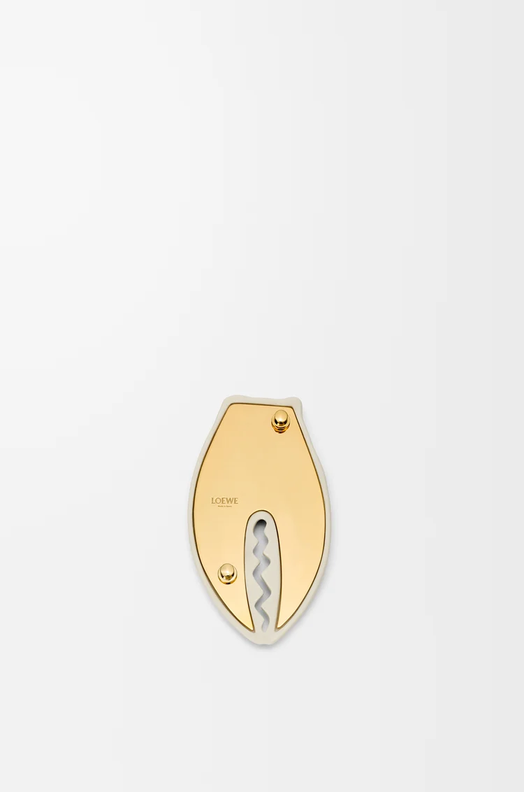 LOEWE Broche Claw Blanco Roto