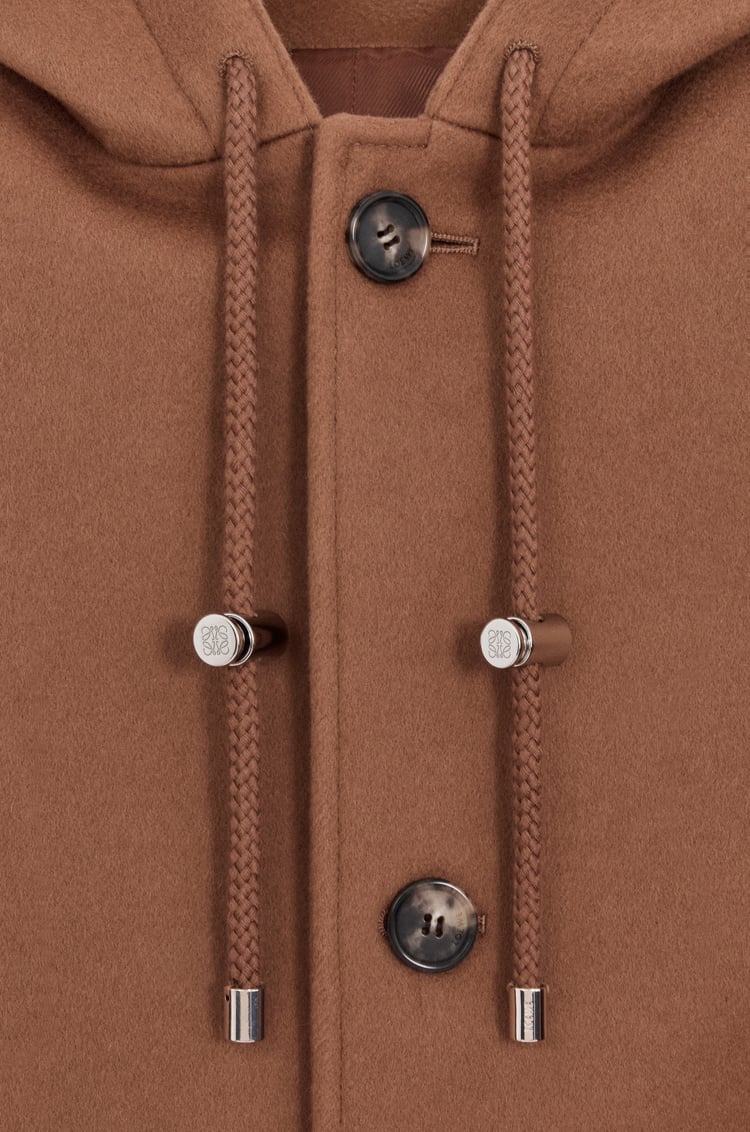 LOEWE フーデッド ジャケット（ウール） キャメル