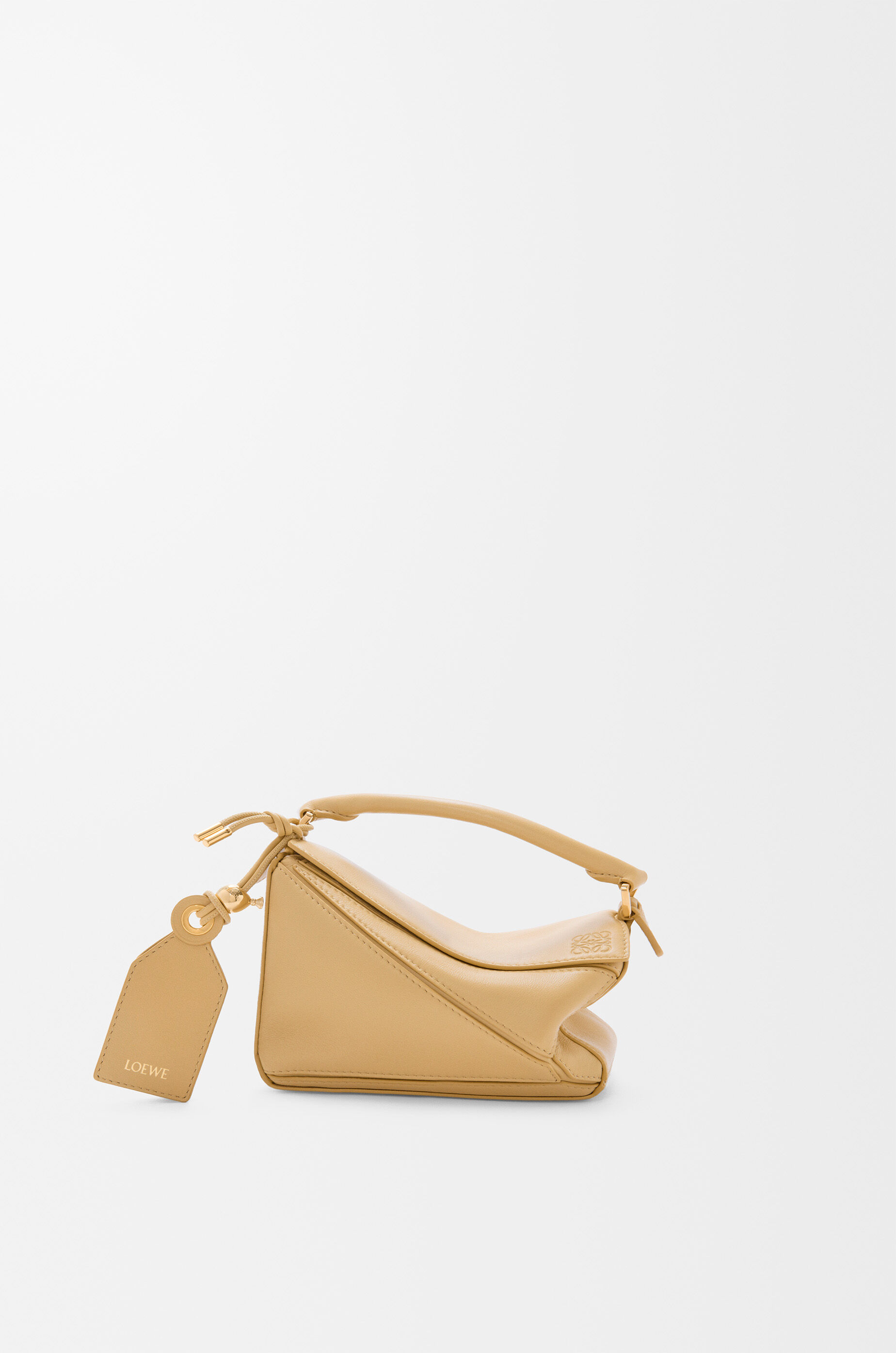 フェザーライト パズルバッグ ミニ（ナパラム） イエロー - LOEWE