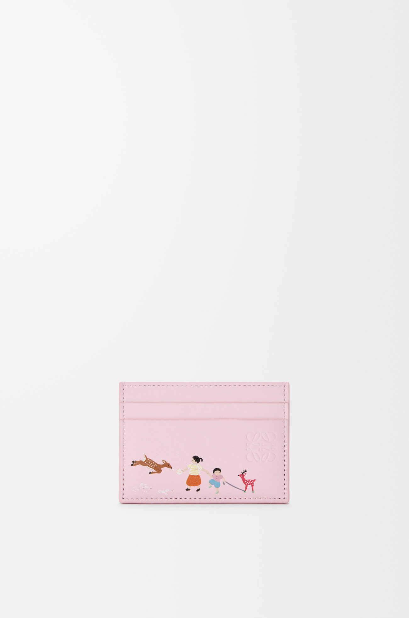 LOEWE シカ プレーン カードホルダー（ナパカーフ） ブロッサム