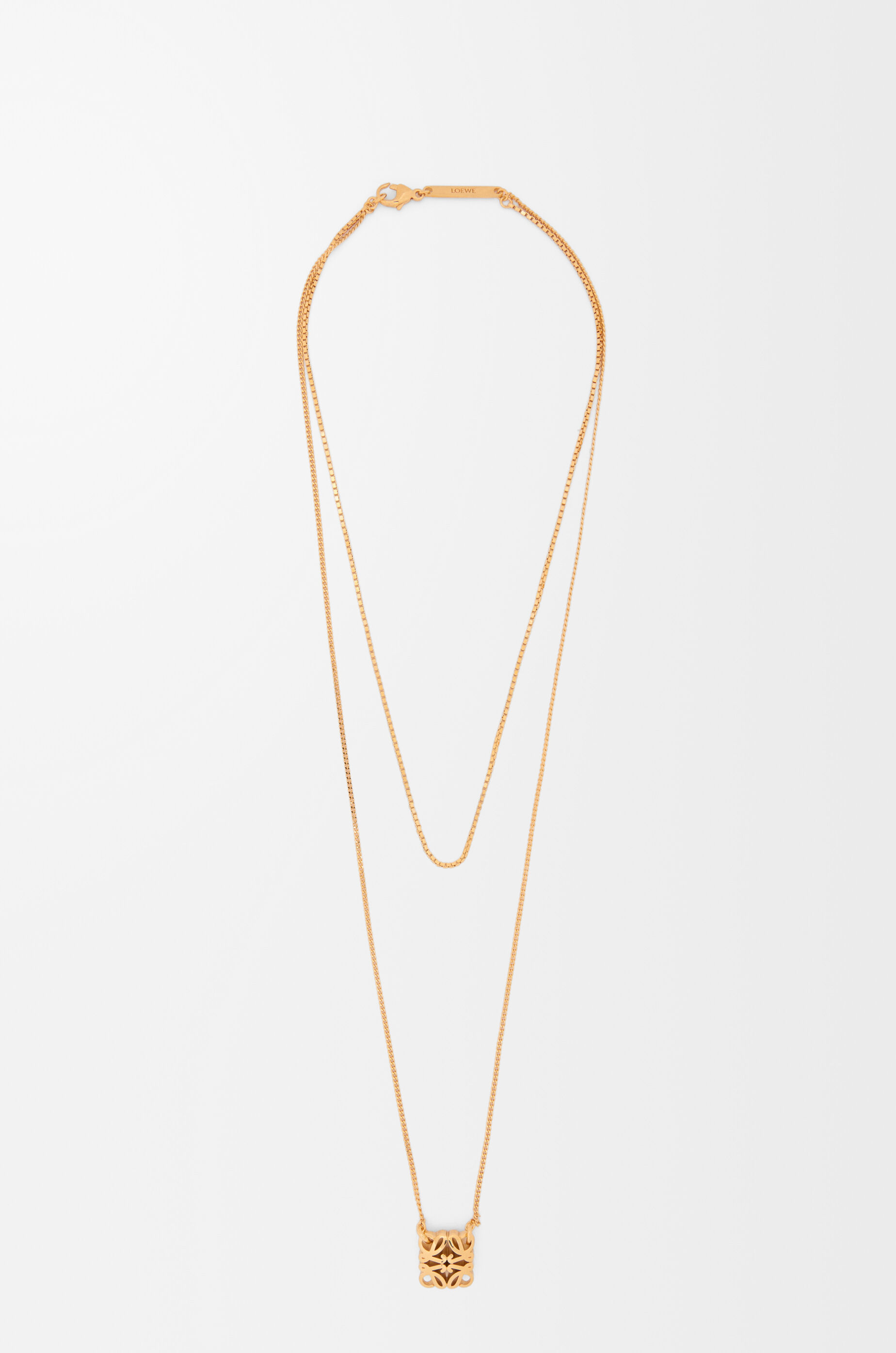 アナグラム ボンベ ネックレス ゴールド - LOEWE Japan official website