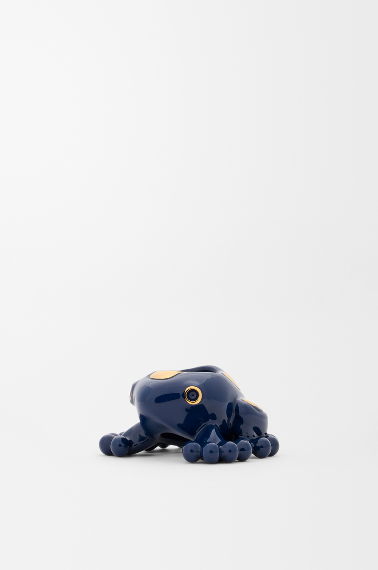 LOEWE 青蛙骰子 海军蓝/金色