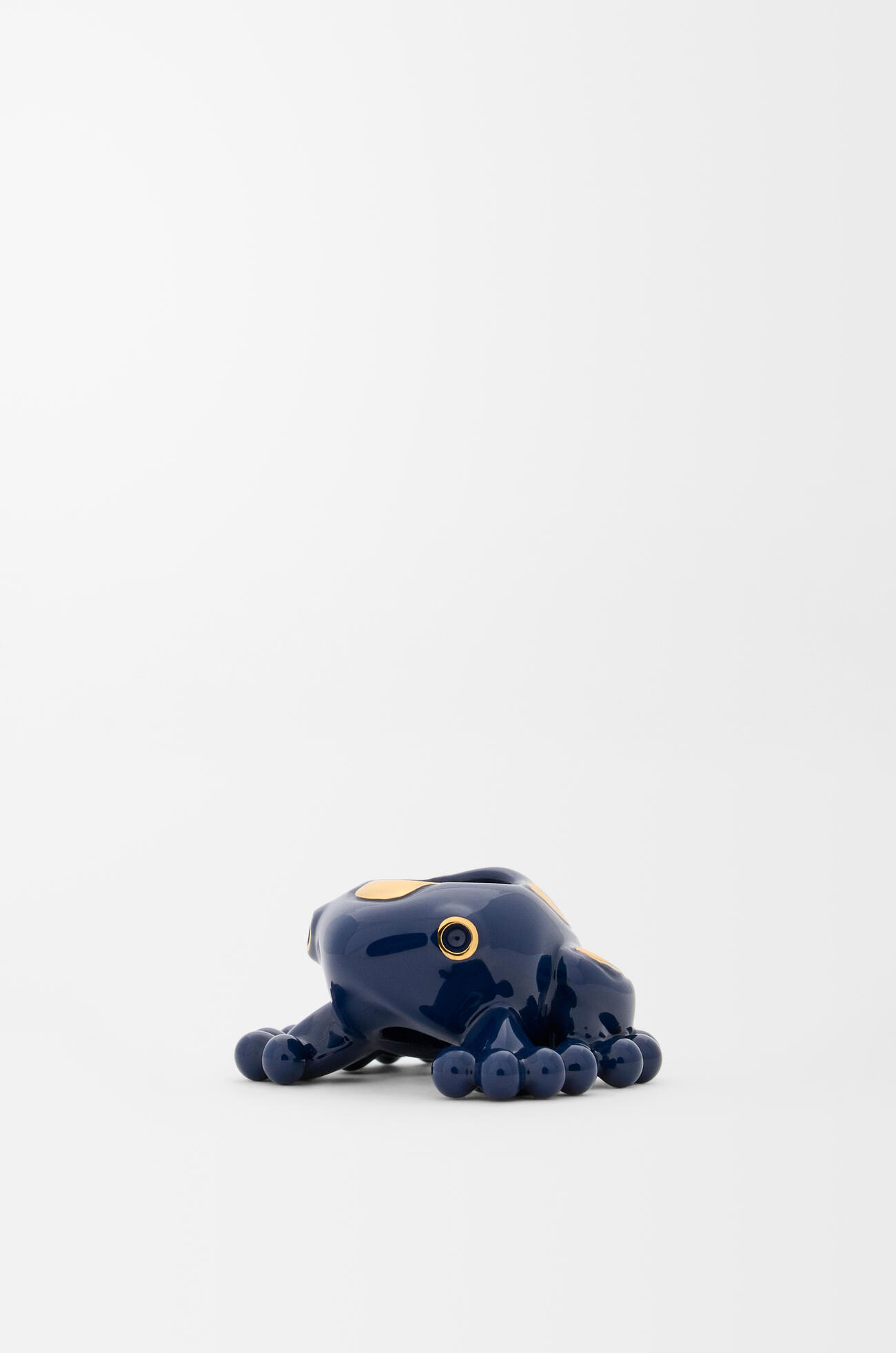 LOEWE カエル ダイス ネイビー/ゴールド