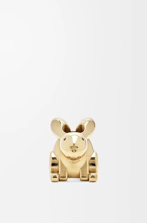 LOEWE Big bunny dice Gold