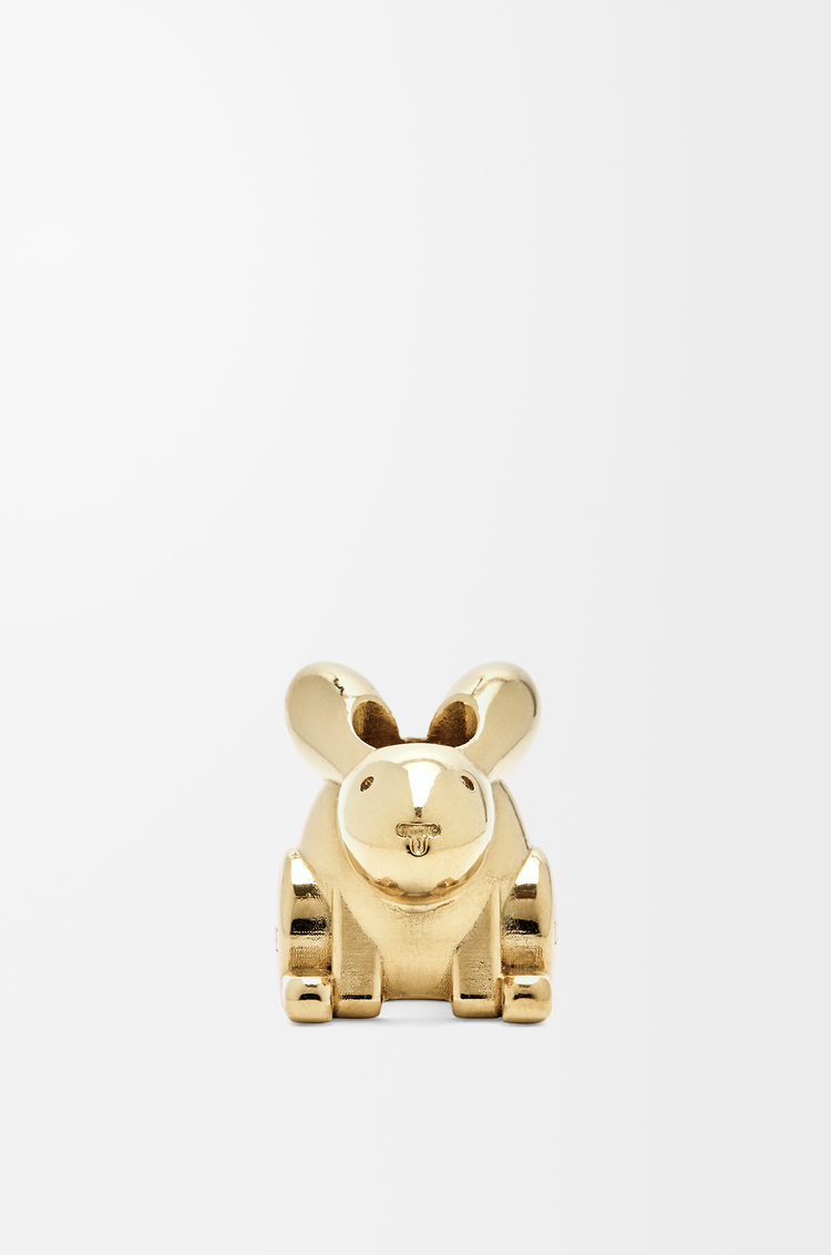 LOEWE Grand charm lapin Doré