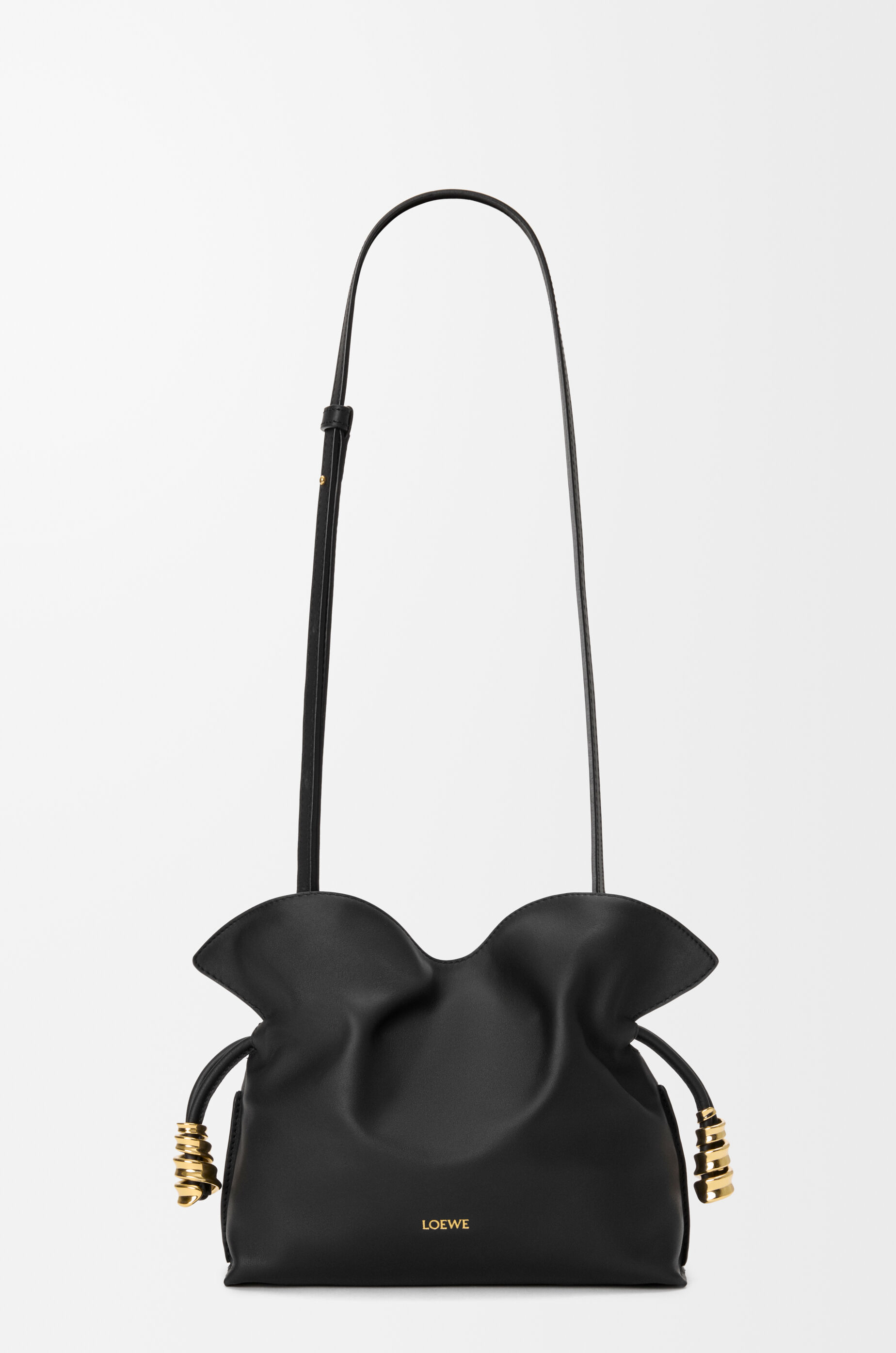 コイル フラメンコクラッチ ミニ（ナパカーフ） ブラック - LOEWE