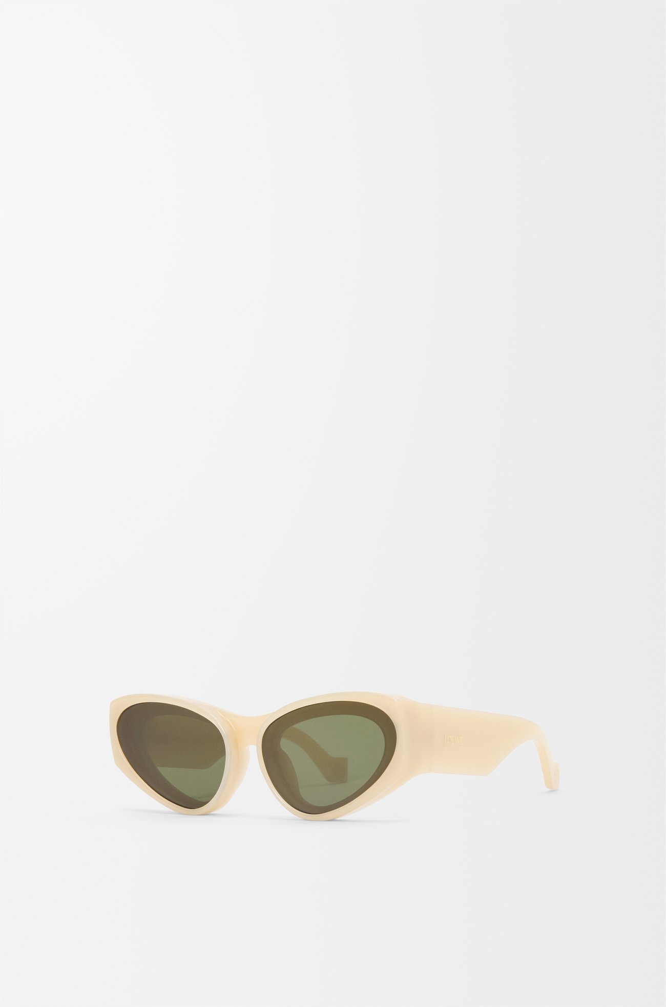 LOEWE Front lenses cateye sunglasses  Milky Ivory