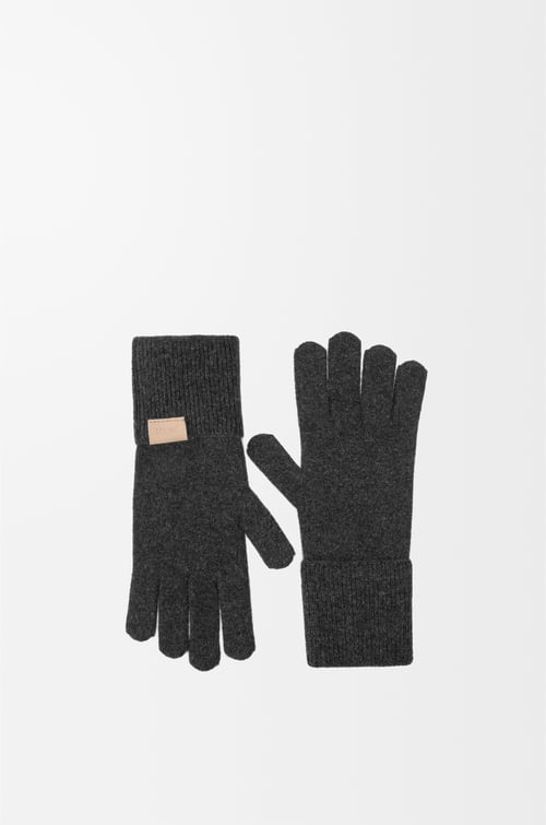 LOEWE Gloves in cashmere Black plp_rd