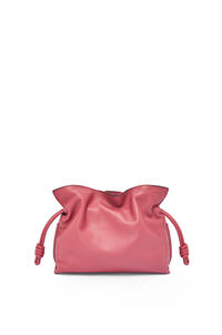 LOEWE フラメンコクラッチ ミニ (ナパカーフ) プラムローズ