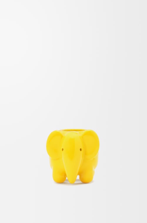 LOEWE Dado Elephant grande Amarillo