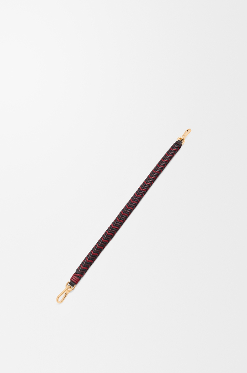 LOEWE Kurzer Riemen aus Kalbsleder mit Pfeilmotiv Schwarz/Mehrfarbig