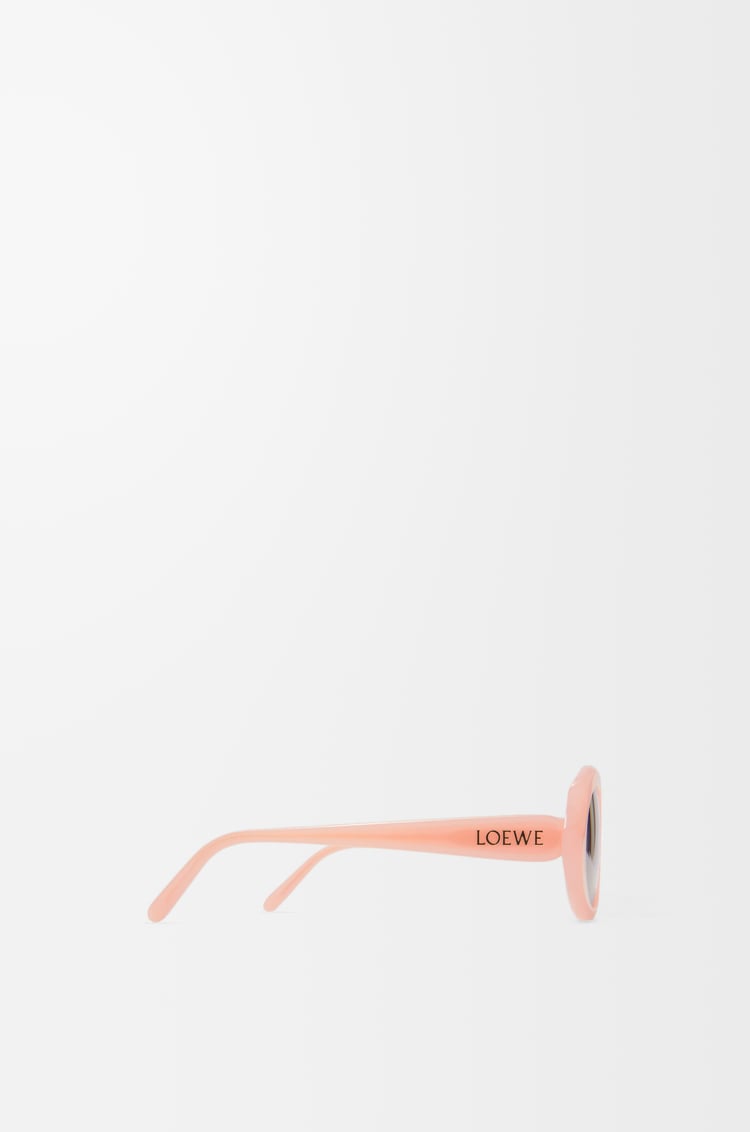 LOEWE Mini Oval Thin sunglasses Light Pink