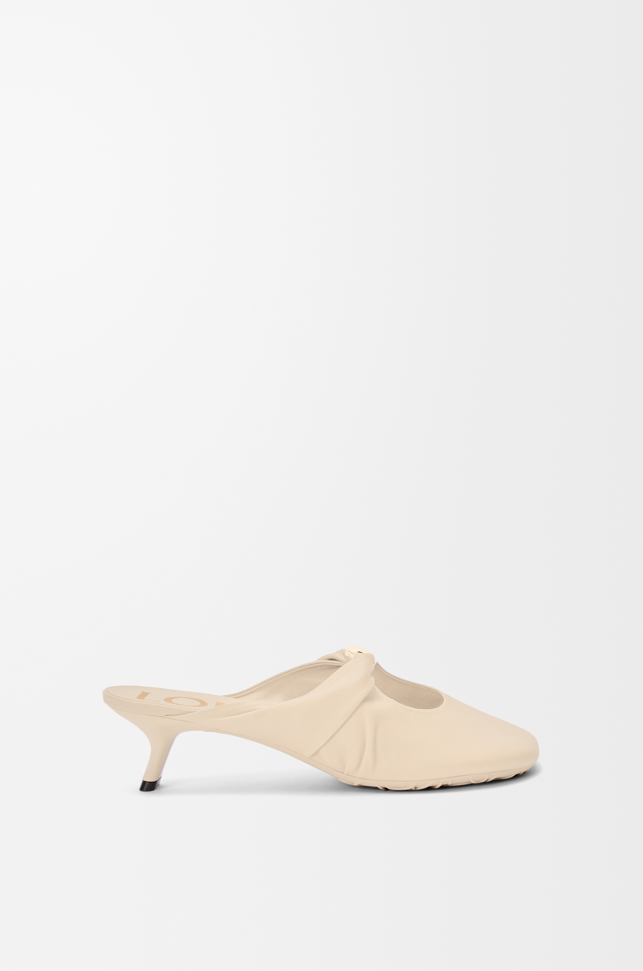 LOEWE Mule Pebble Soft en piel napa de cordero Masa