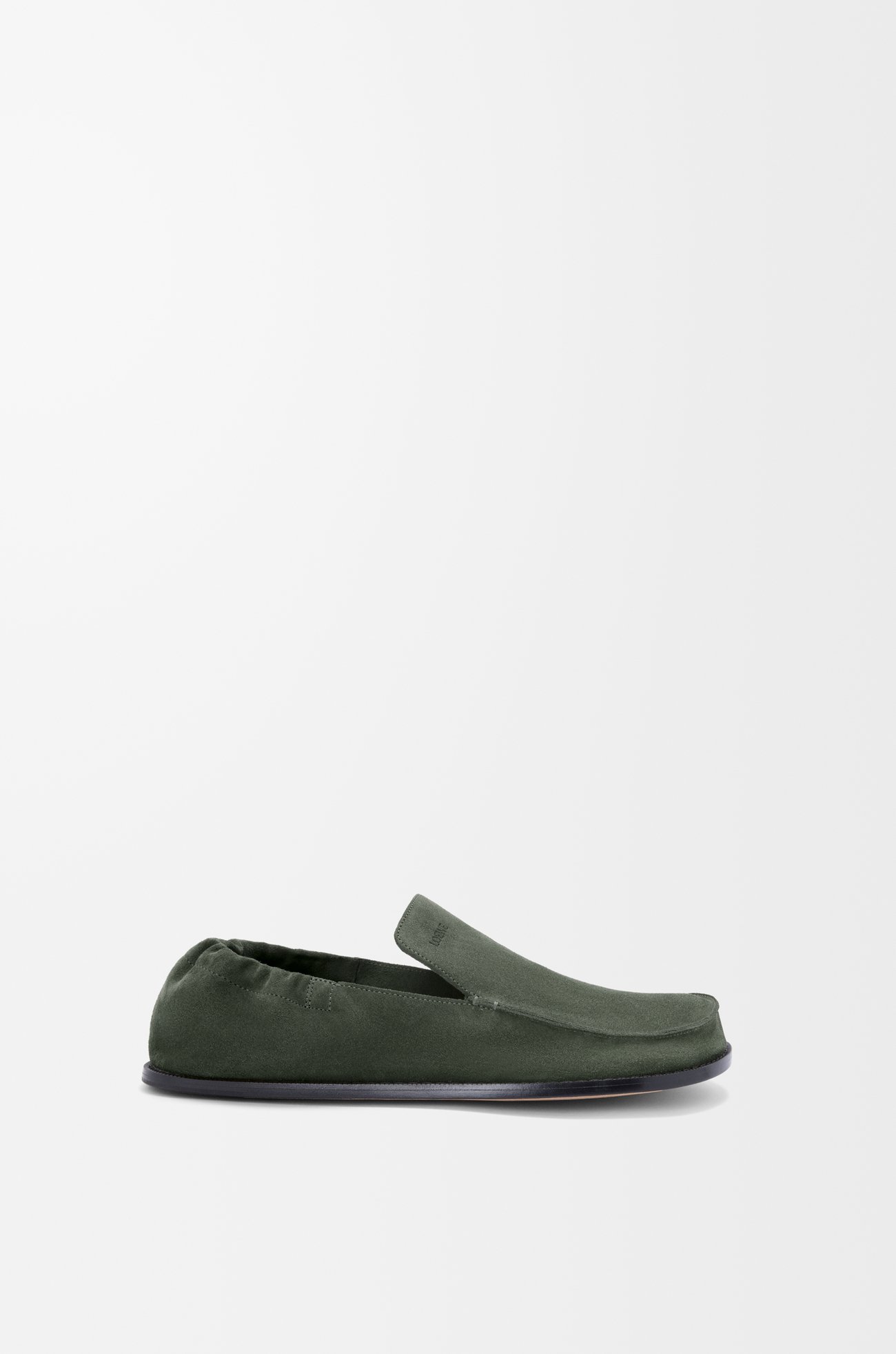 LOEWE Flex loafer in suede Sage