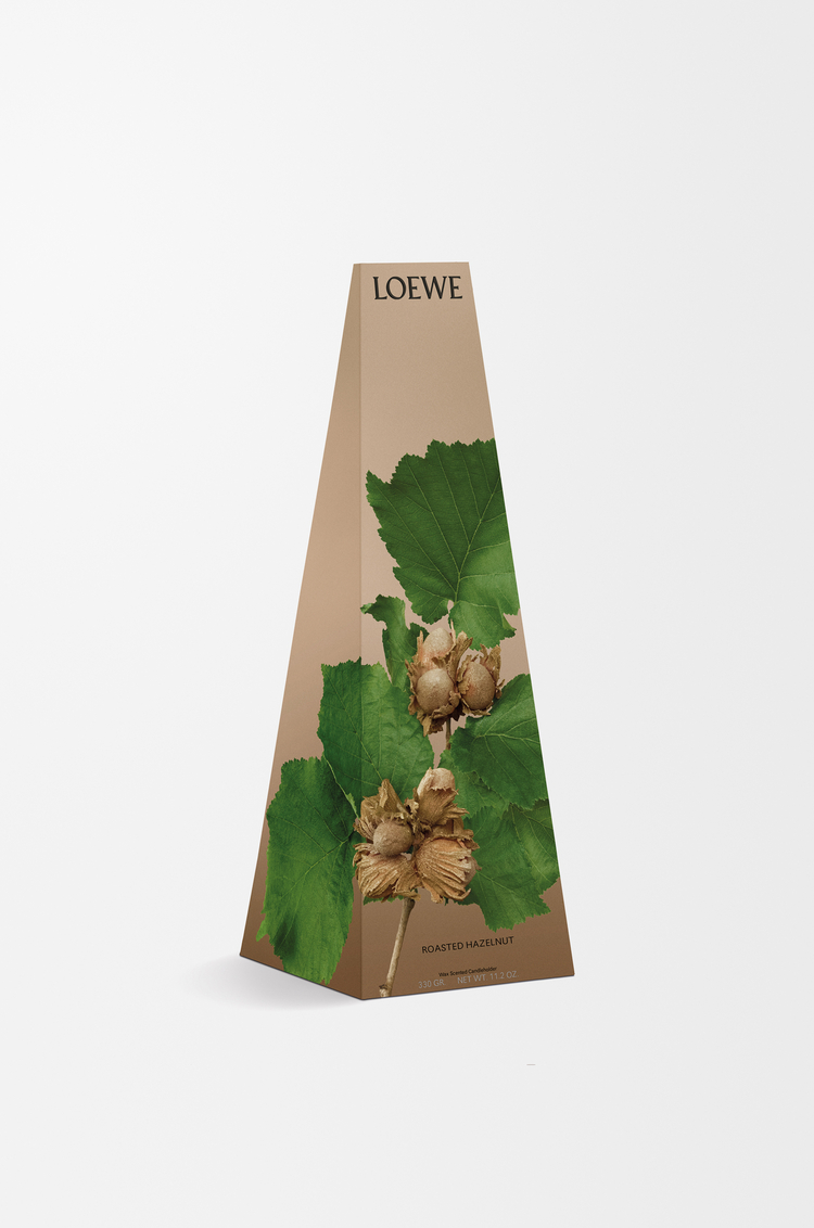 LOEWE ローストヘーゼルナッツ ワックス キャンドルホルダー ブラック