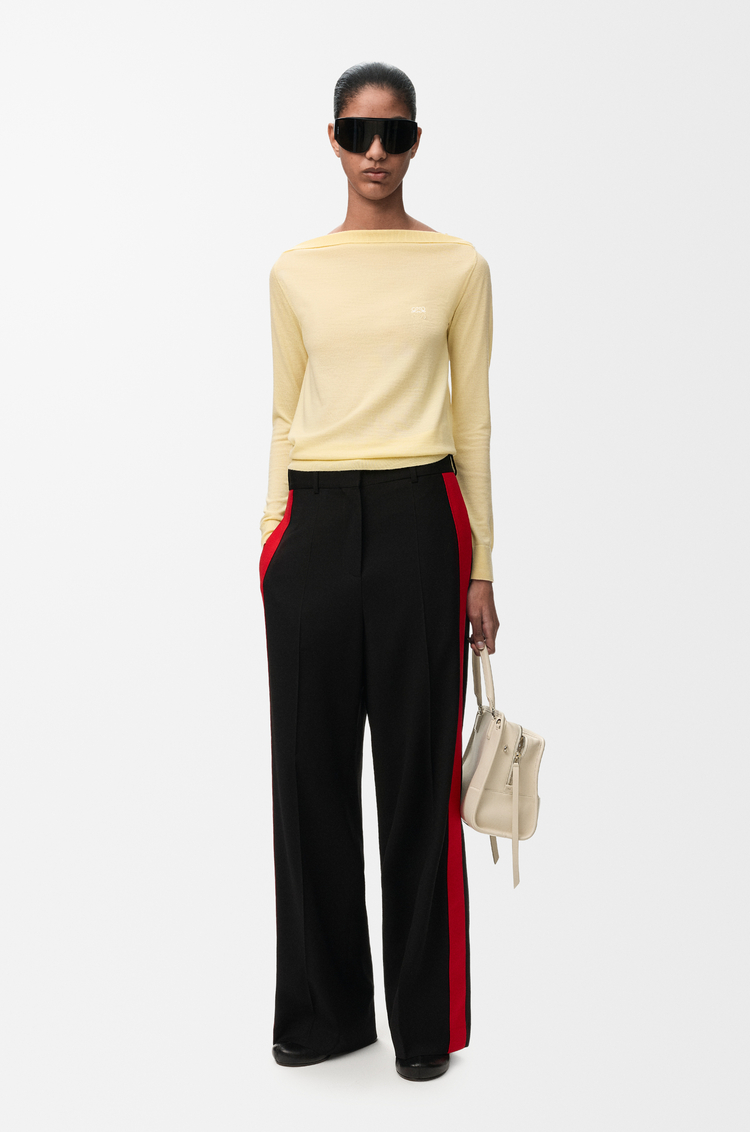 LOEWE Jersey en lana merina Amarillo Claro