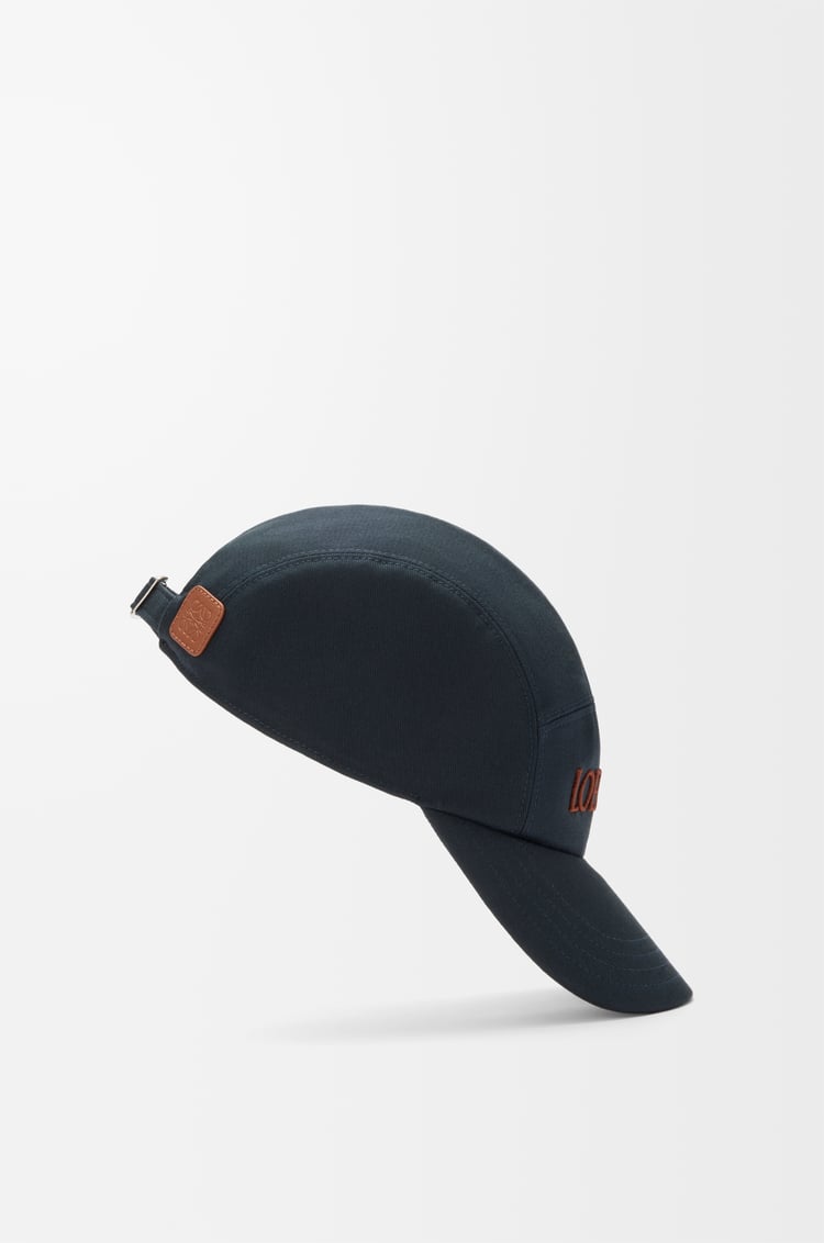 LOEWE Gorra Camp en algodón Azul Marino