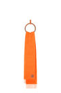LOEWE Scarf in wool and cashmere Orange