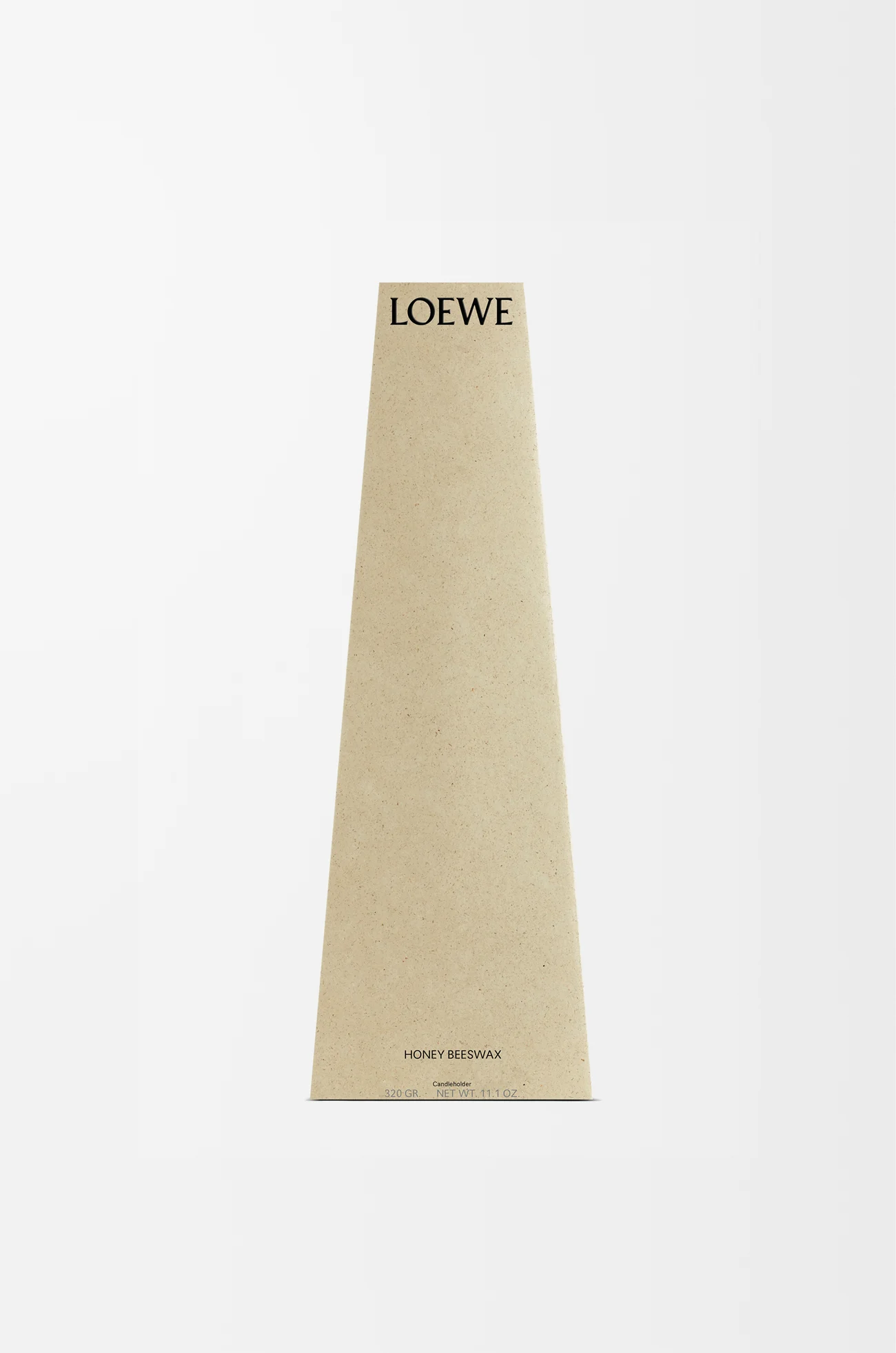 LOEWE Honey beeswax candleholder Yellow