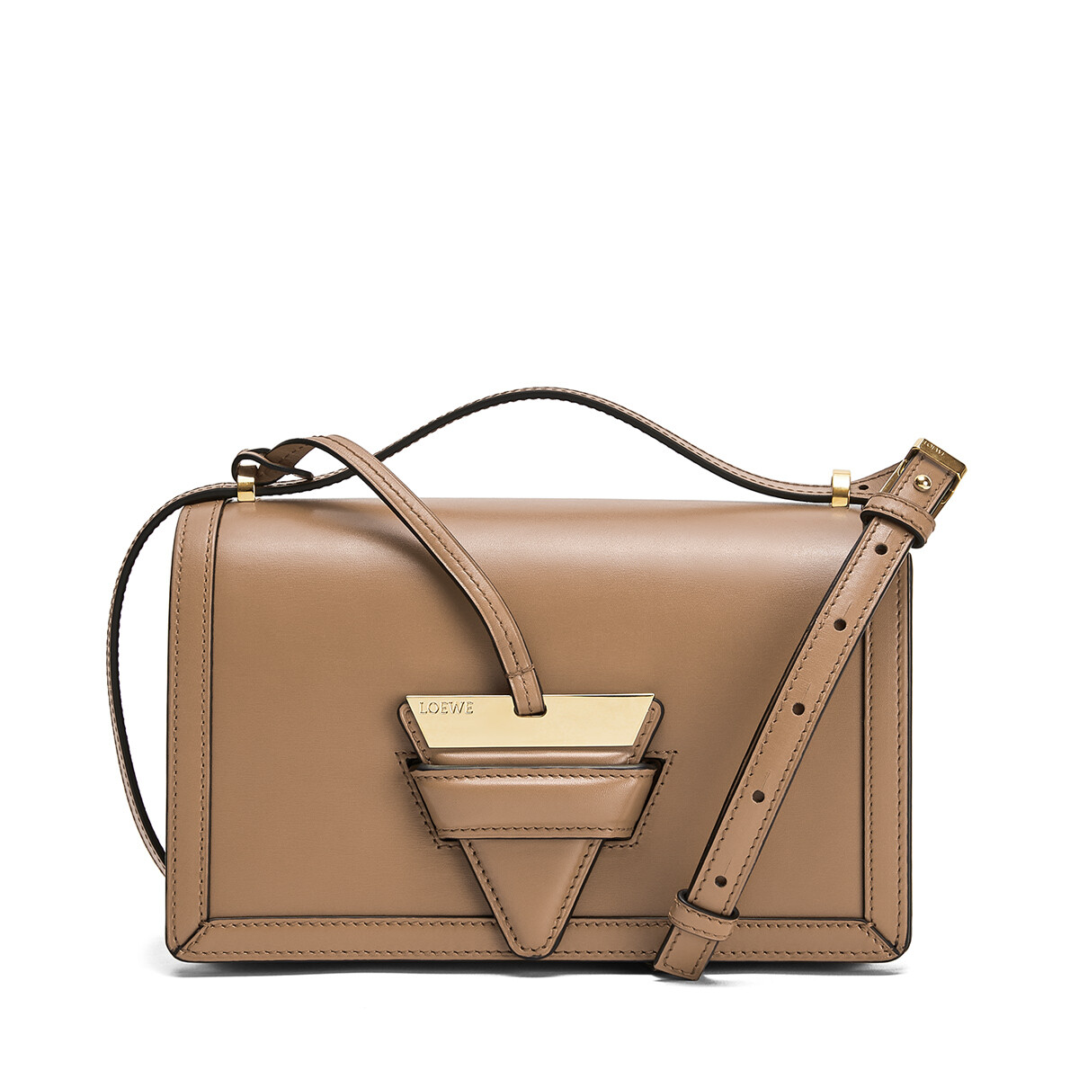 mink coloured shoes and bag