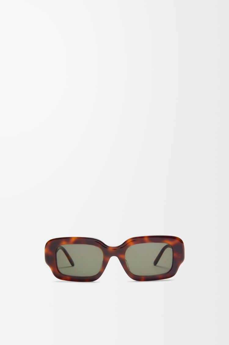 LOEWE Rectangular Slim sunglasses Havana