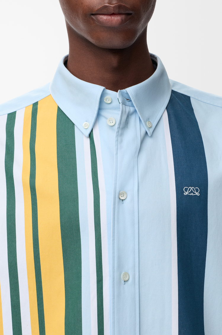 LOEWE Shirt in cotton Yellow/Multicolor