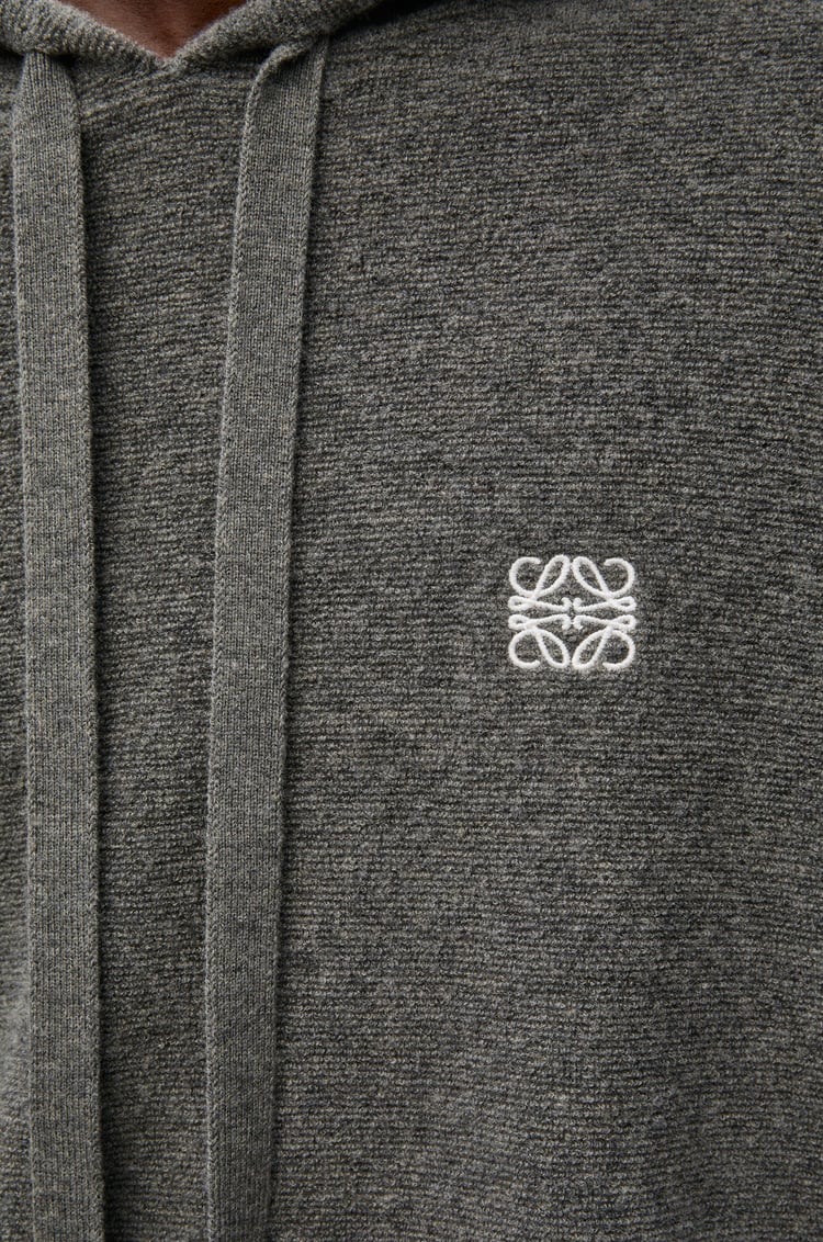 LOEWE Hoodie in wool Grey