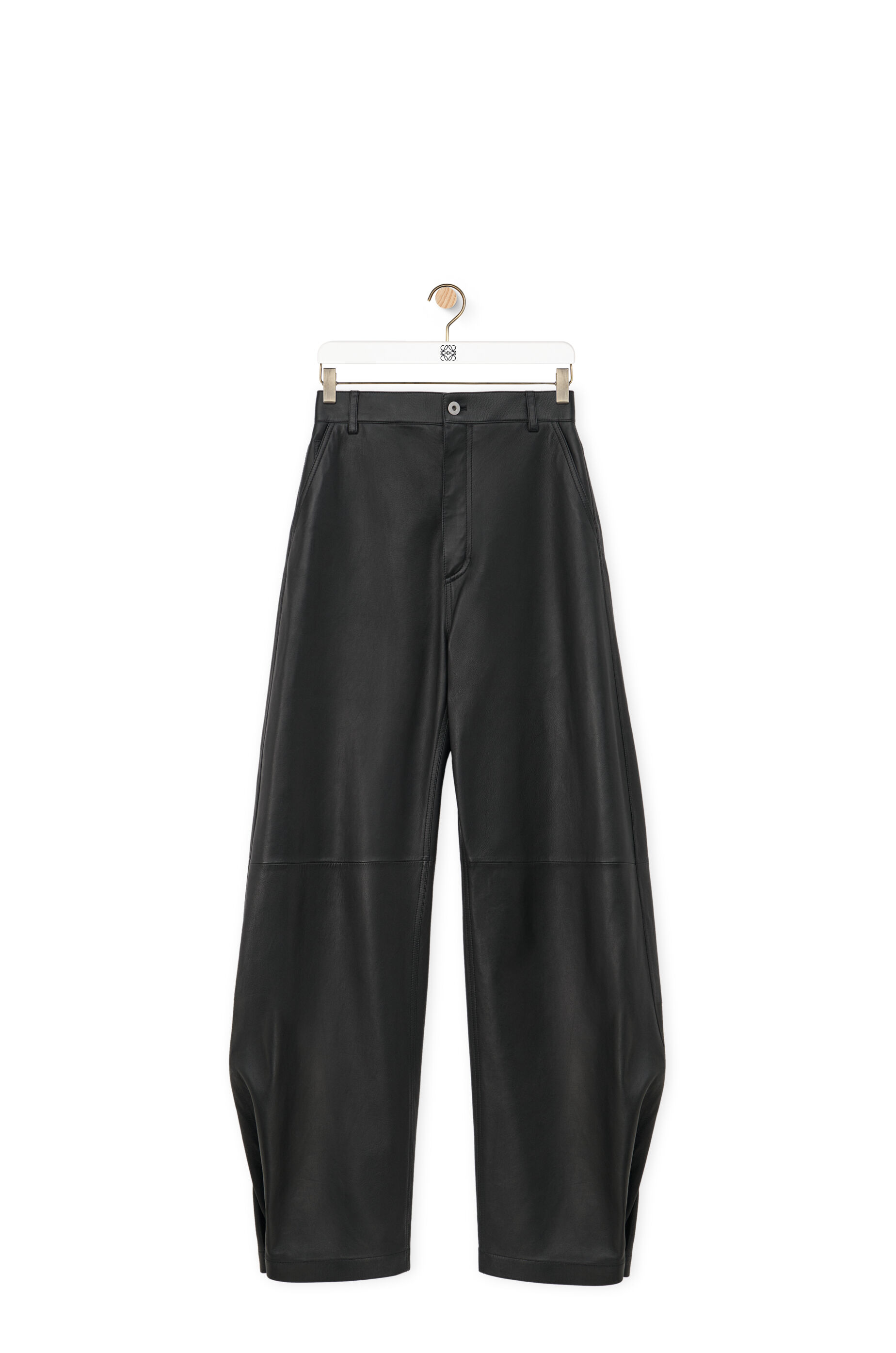 Balloon trousers in nappa lambskin Black LOEWE