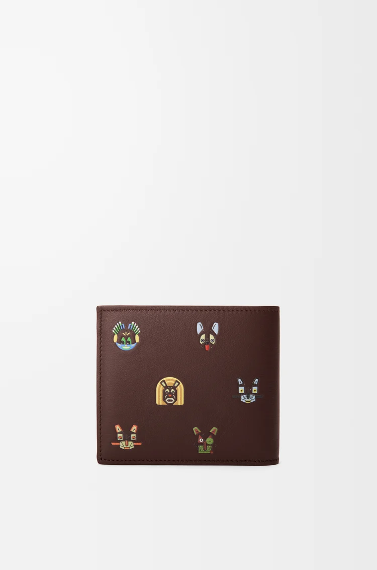 LOEWE キャッツ バイフォールド コインウォレット（クラシックカーフ） ブラウン