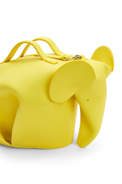 LOEWE Large Elephant bag in classic calfskin 檸檬色 plp_rd