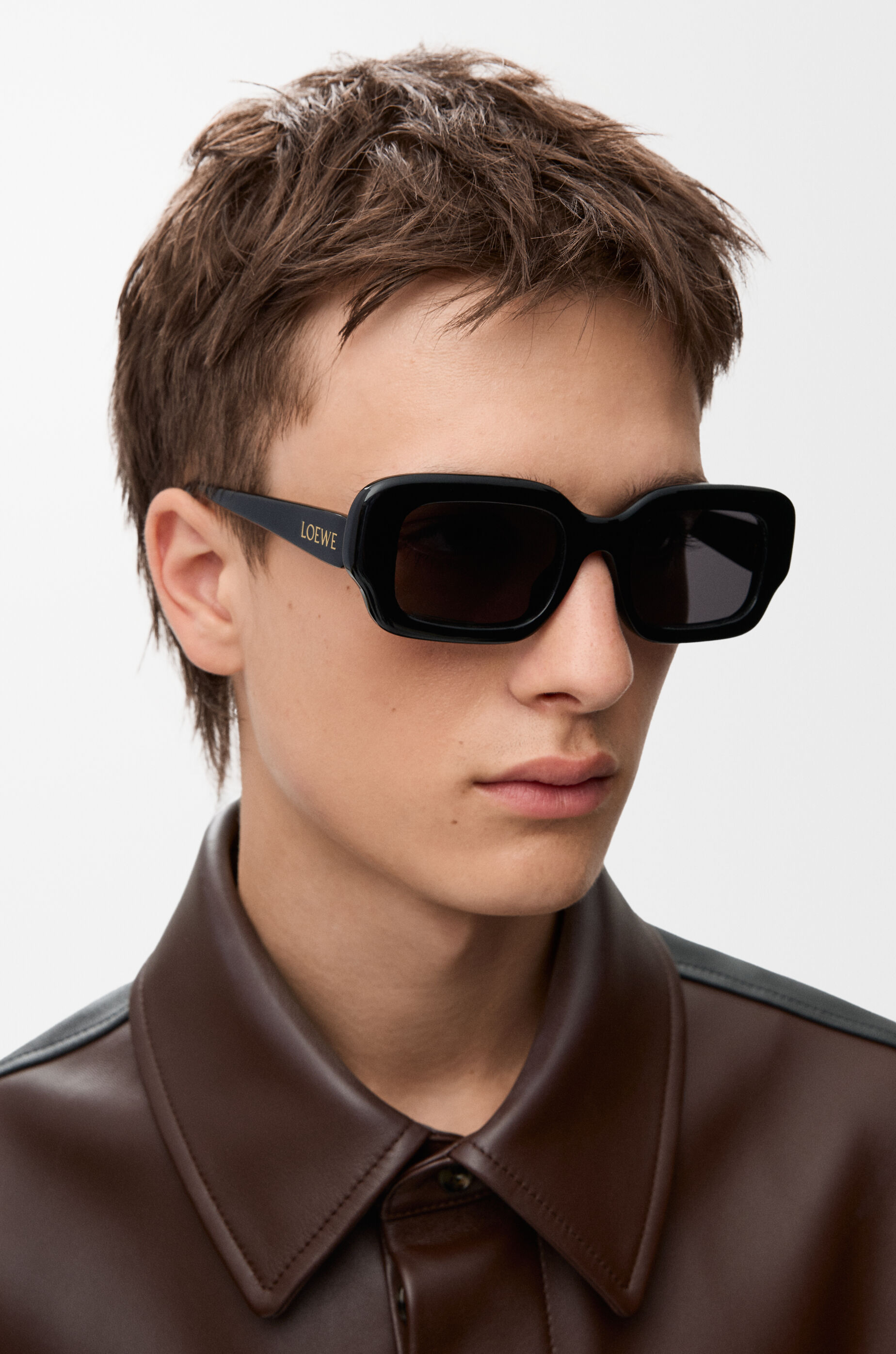 小物 LOEWE Rimless Sunglasses Archive Vintage Retro Screen sunglasses Black - LOEWE
