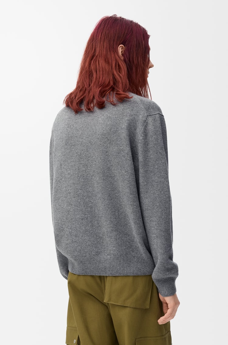LOEWE Pull en laine Gris Chiné