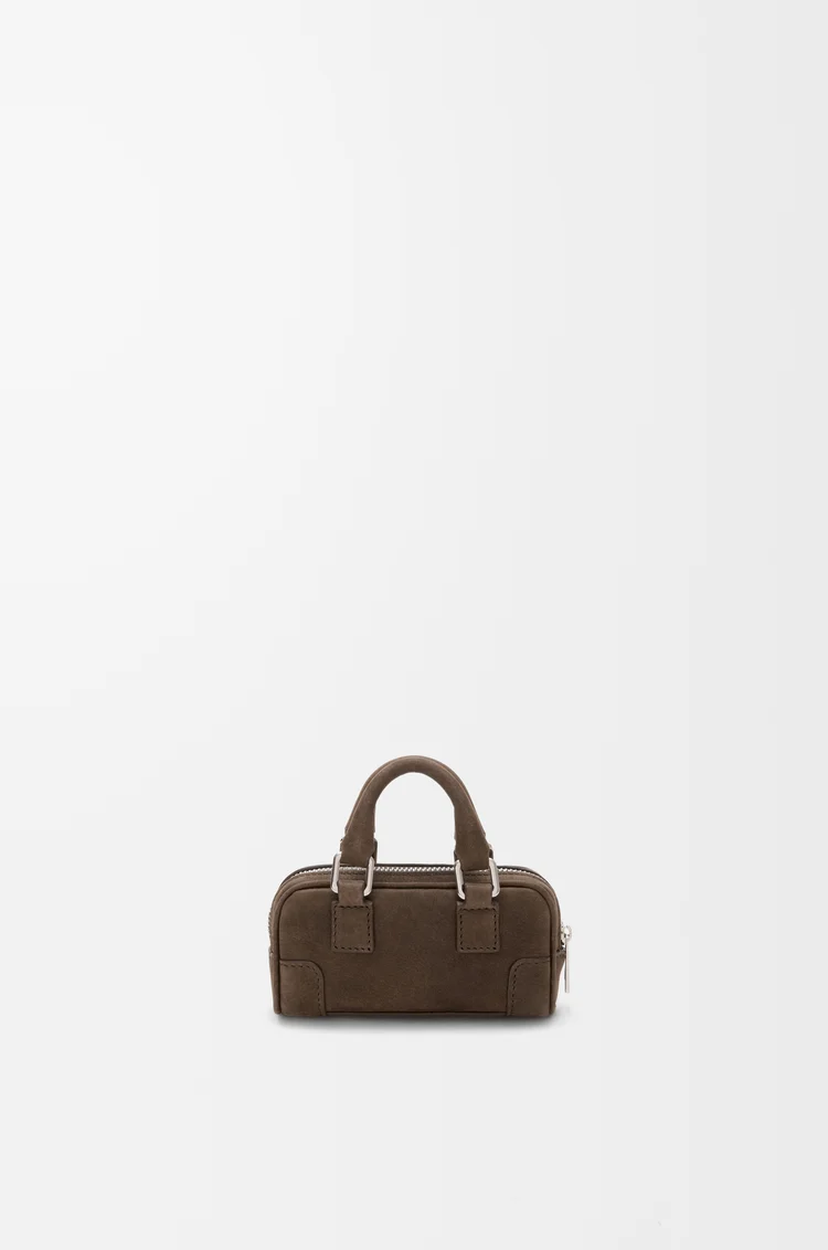 LOEWE Bolso Amazona Nano en nobuck Tundra