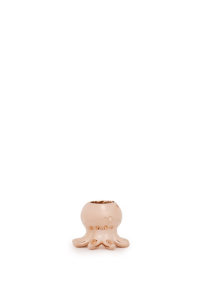 LOEWE Small octopus dice in brass and enamel Rose Gold plp_rd