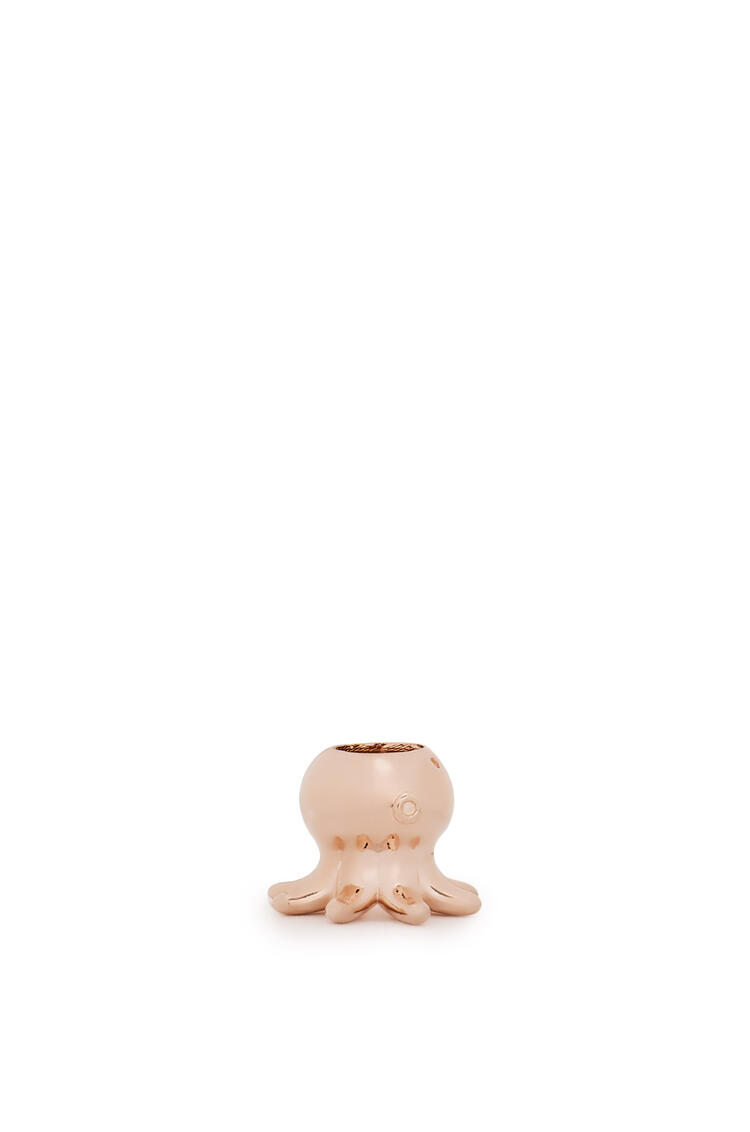 LOEWE Small octopus dice in brass and enamel Rose Gold pdp_rd