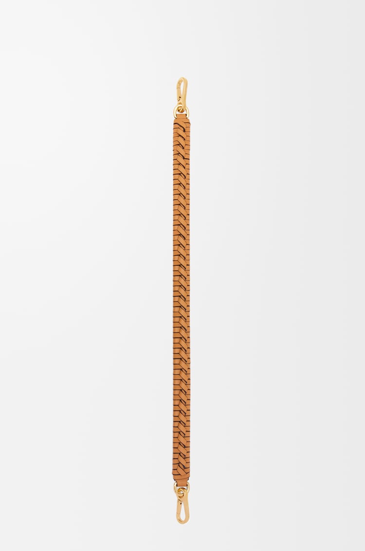 LOEWE ウーブン スパイラル ストラップ（クラシックカーフ） ウォームデザート