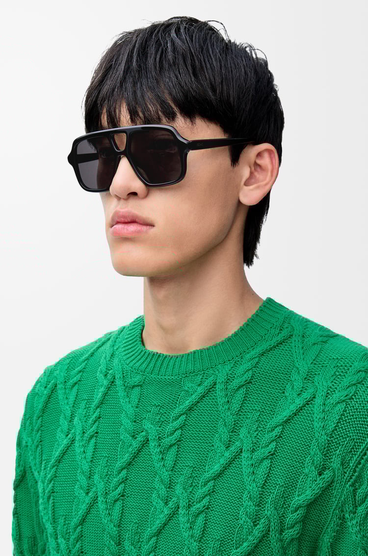 LOEWE Aviator Slim sunglasses Black