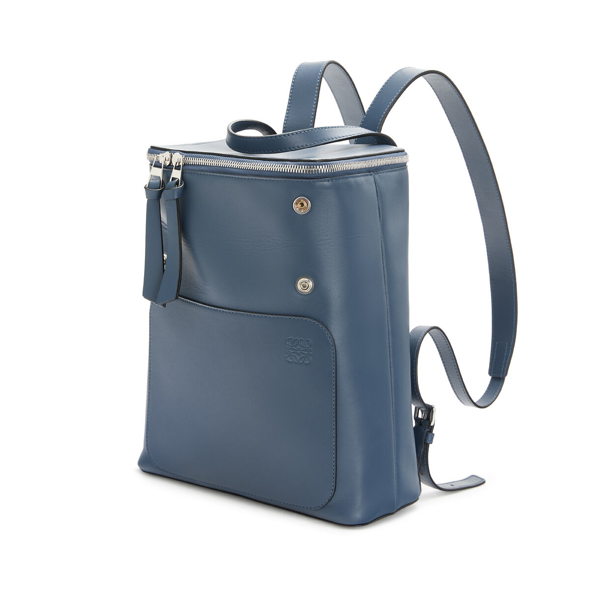 Goya Small Backpack Steel Blue - LOEWE