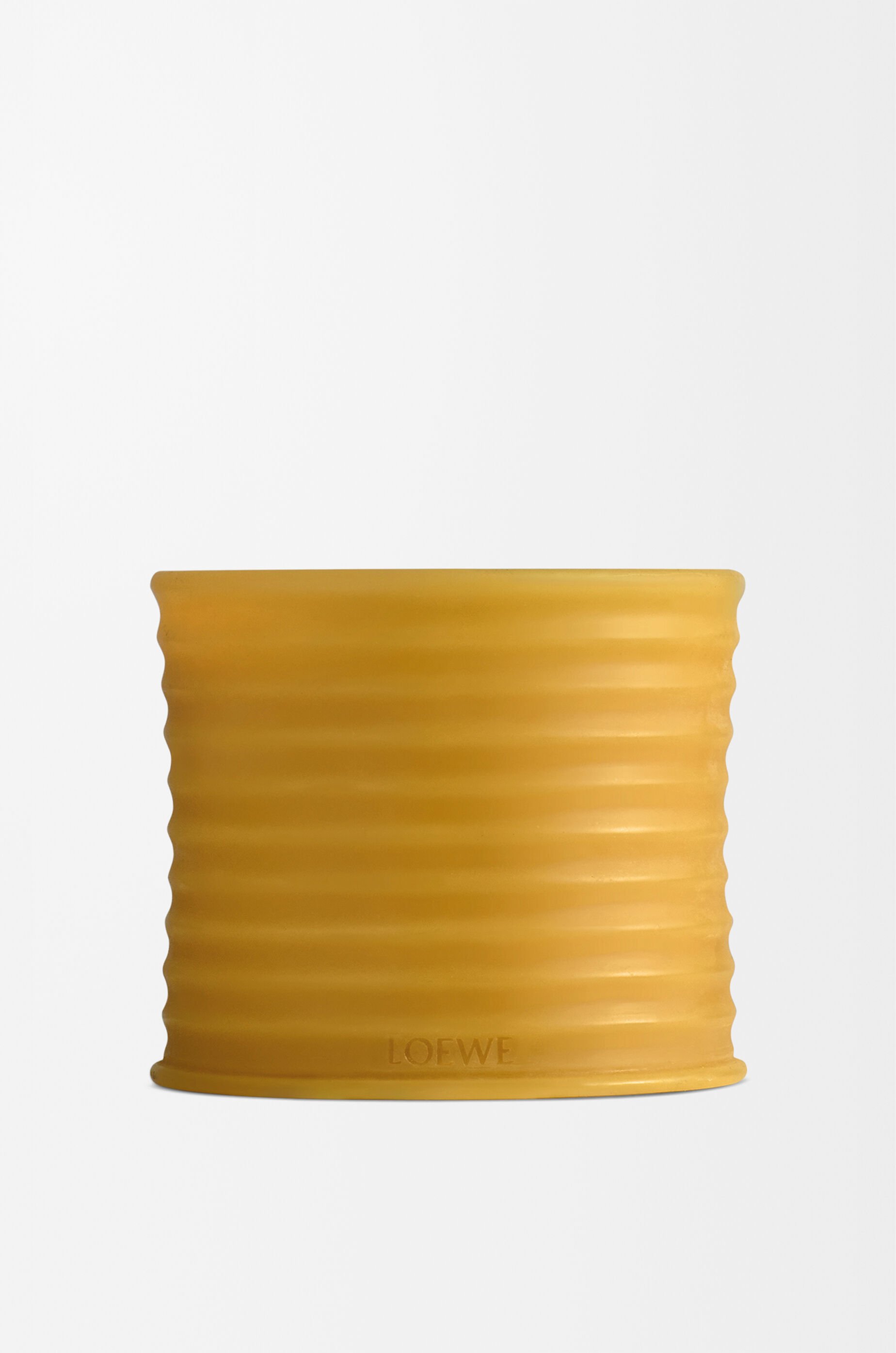 ハニー ビーワックス キャンドル ミディアム イエロー - LOEWE