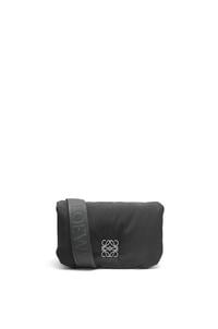 LOEWE Mini Puffer Goya bag in nylon Black