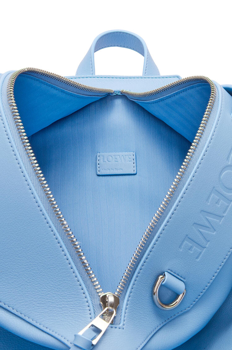 LOEWE Convertible backpack in classic calfskin Olympic Blue